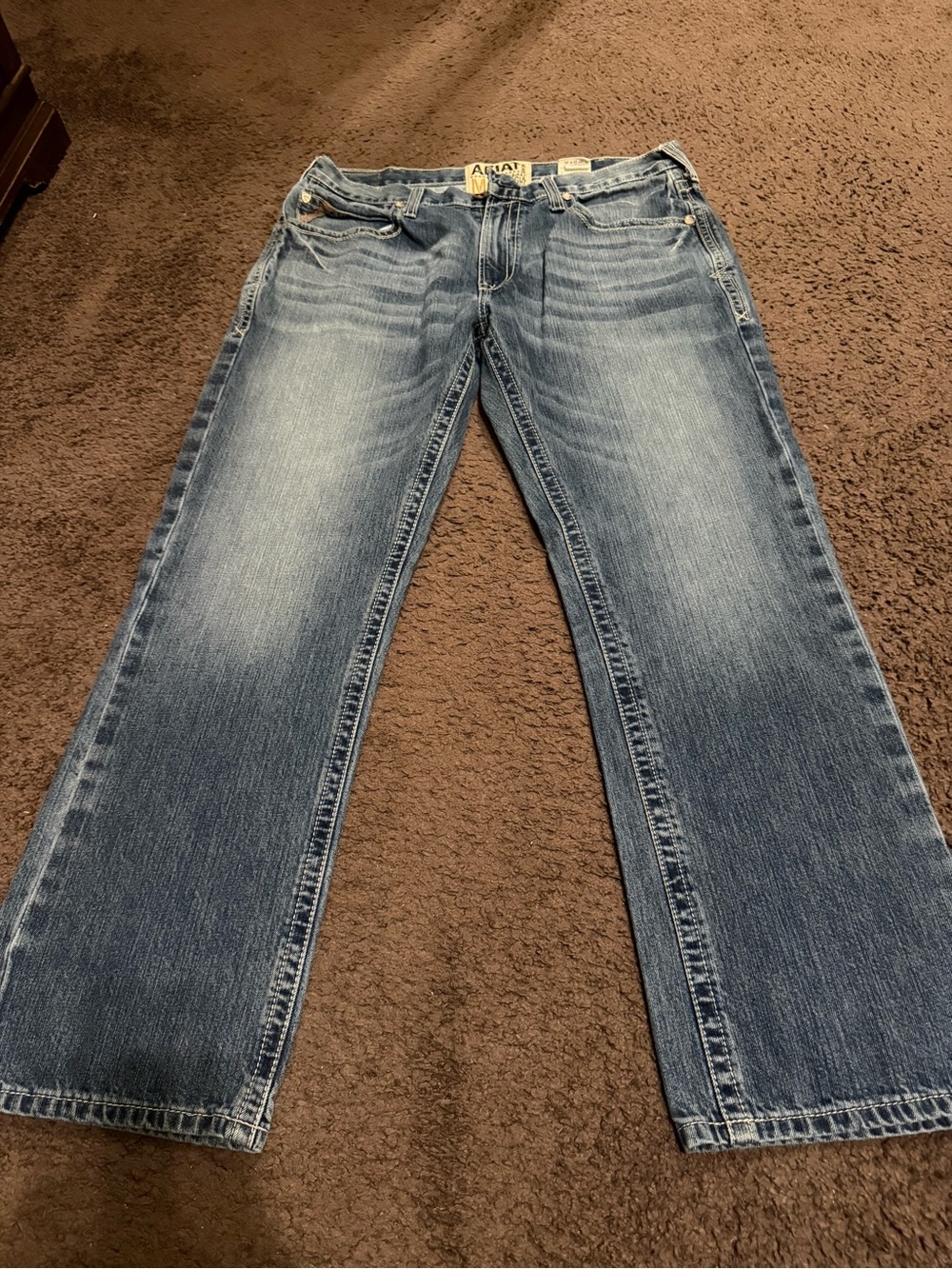 Ariat Men’s Bootcut Jeans - Medium Blue Wash